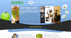 Desktop Screenshot of formagirgym.com